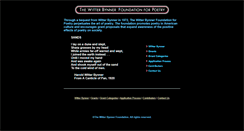 Desktop Screenshot of bynnerfoundation.org